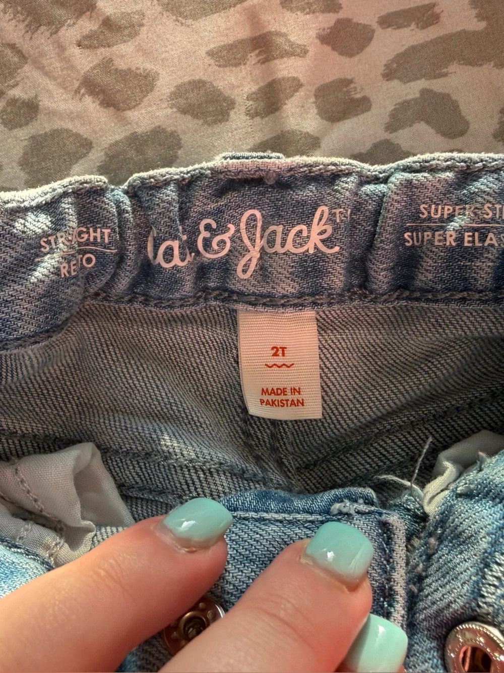 Cat and Jack Toddler Girls Straight Leg Jean